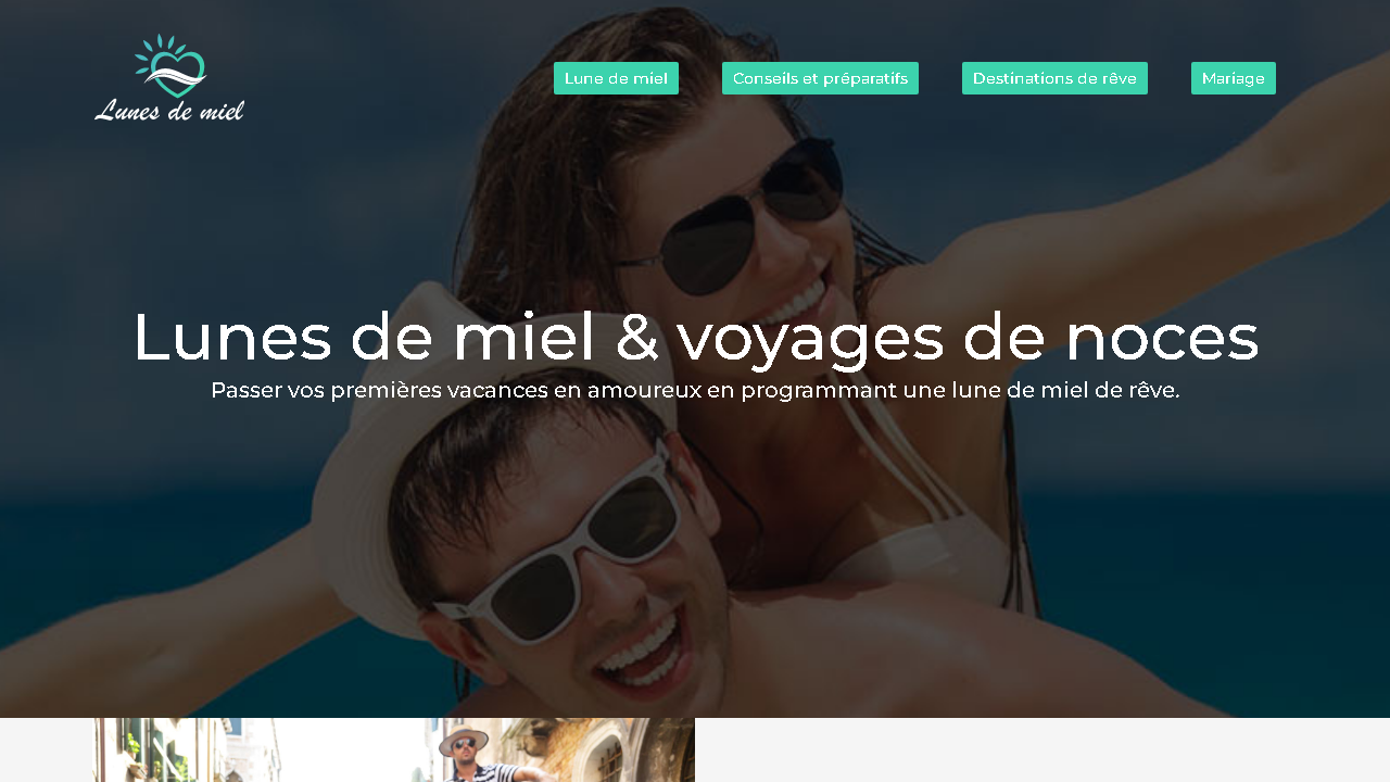Capture d'écran de http://www.lunes-de-miel.fr/